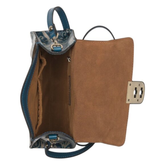 Amazon.com: Patricia Nash Chauny Satchel (Cognac) : Clothing  PATRICIA NASH Leather Chauny Top Handle Satchel With Shoulder Strap